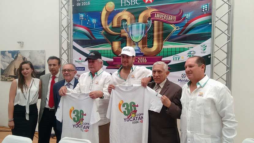 Copa Yucatán recibe a lo mejor del tenis