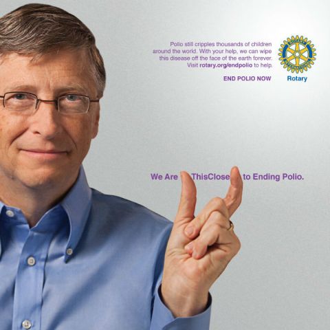 Bill Gates vs la poliomielitis