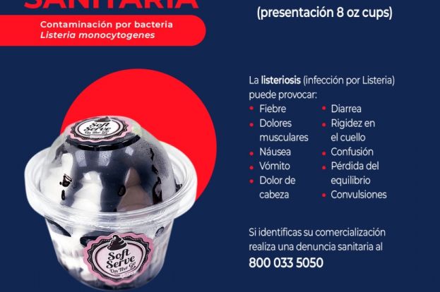 Alerta Cofepris de helados contaminados