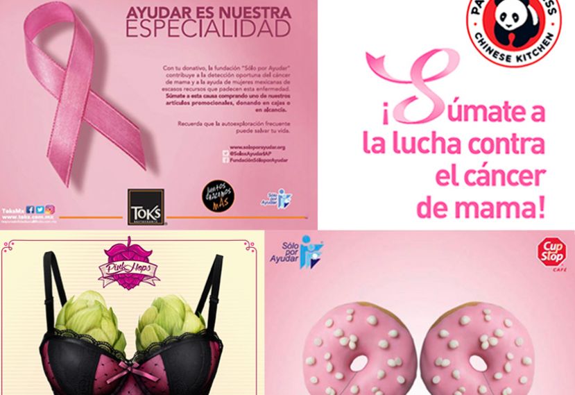 Restaurantes se unen a la lucha contra el cáncer de mama